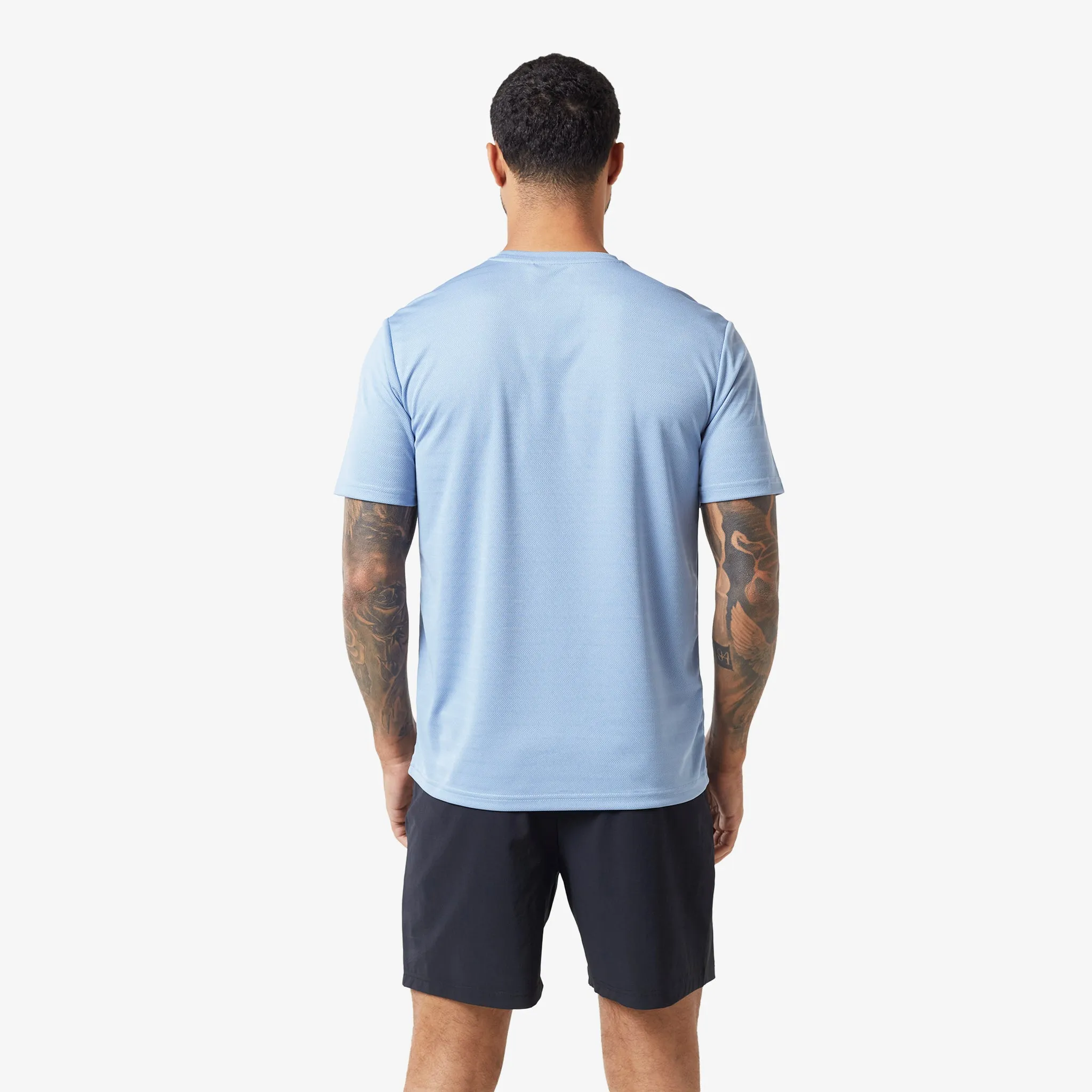 2-Pack Training T-Shirts | Dusty Blue/Coral