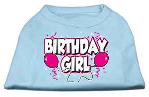 Birthday Girl Screen Print Shirts Baby Blue XXL (18)