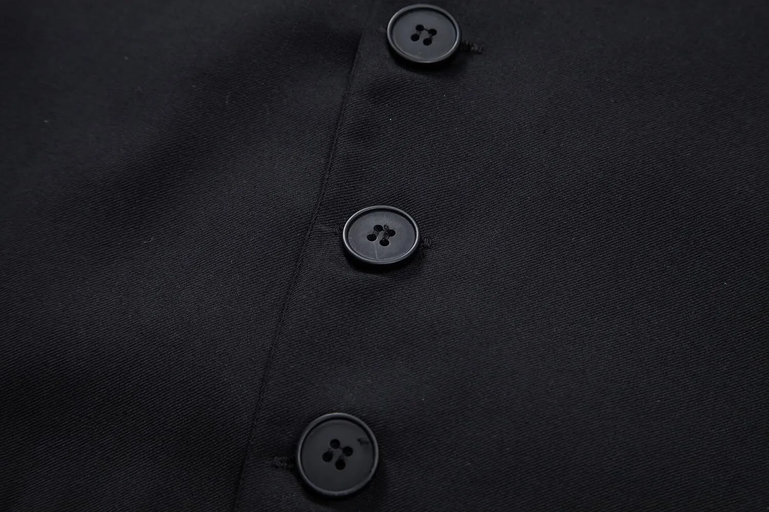 Boyland Men's Double Breasted Business Wedding Vests Dress Waistcoat 10 Buttons Closure V-Neck Suit Vest Slim Fit Plus Size