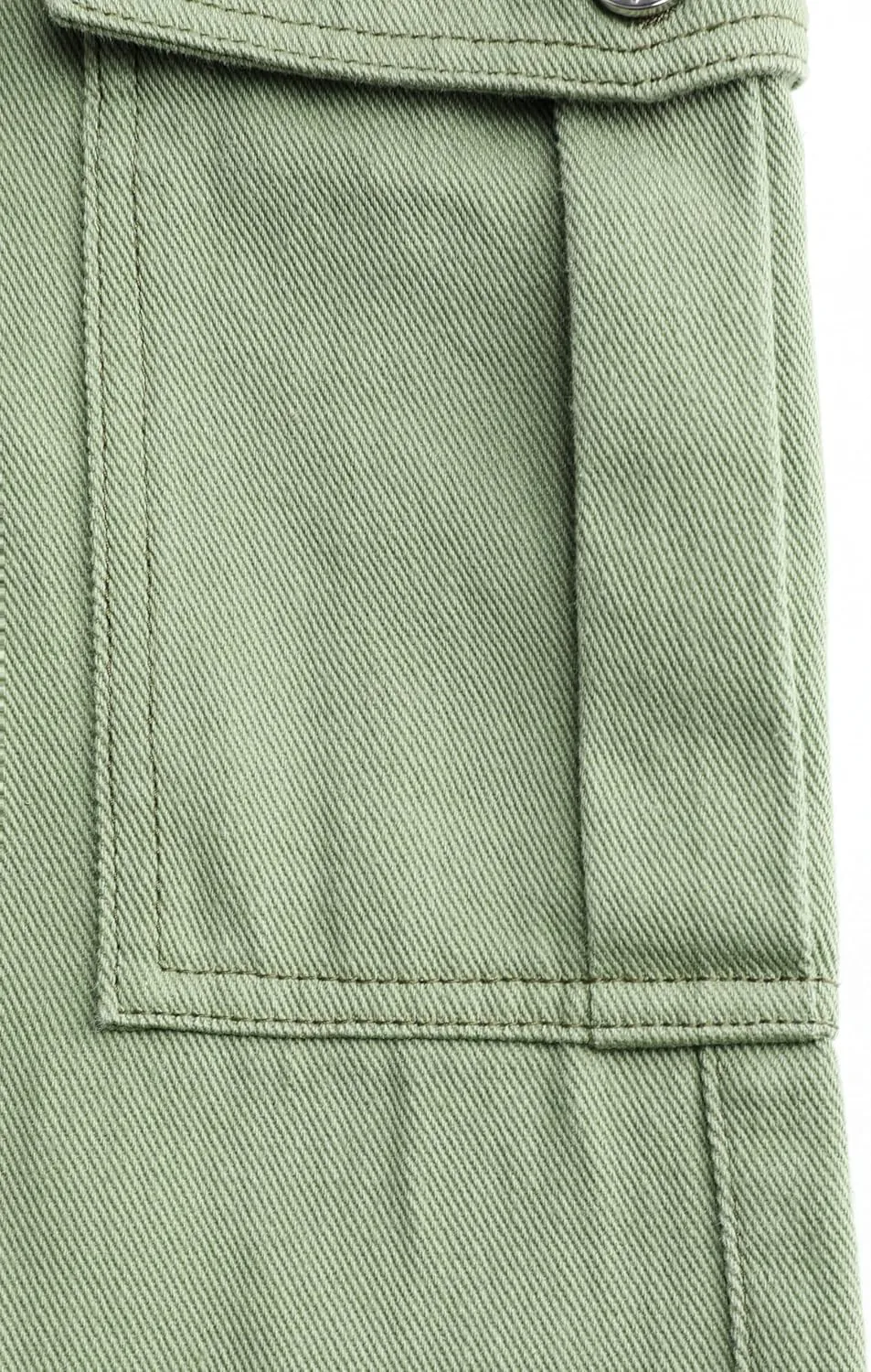 CIDER Alessia Solid Cargo Jeans