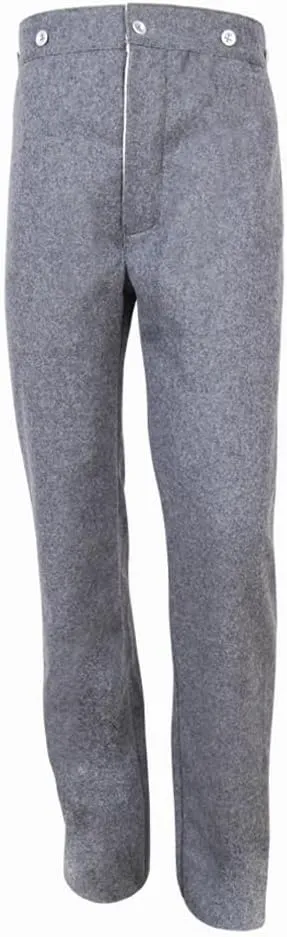Civil War US Officer's Men Plain Trouser-Wool Pants
