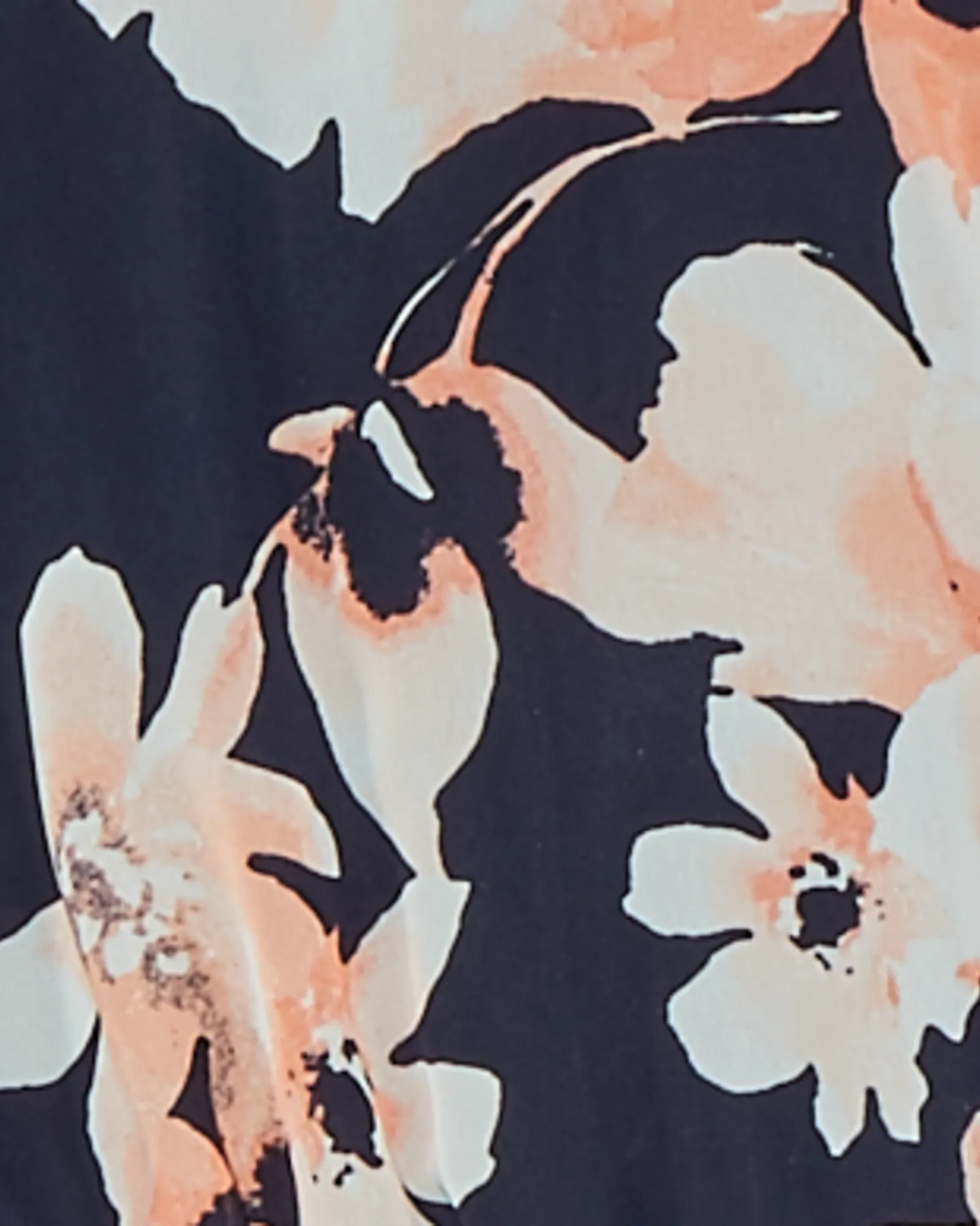 Clayton V-Neck Maxi Dress | Navy / Pink