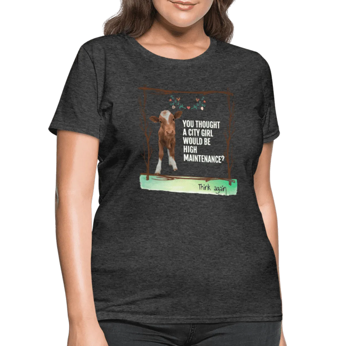 Country Girl Cow T-shirt Gifts for Her
