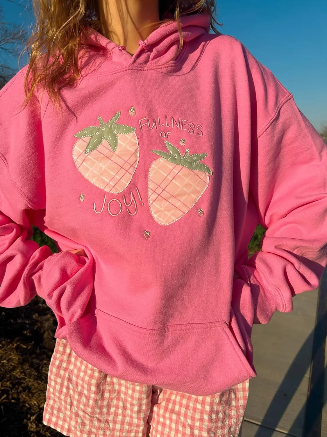 Cute Graphic Hoodies for Women Teen Girls Y2k Ocean/Seashell Oversized Sweatshirt Long Sleeve Pullover Streetwear