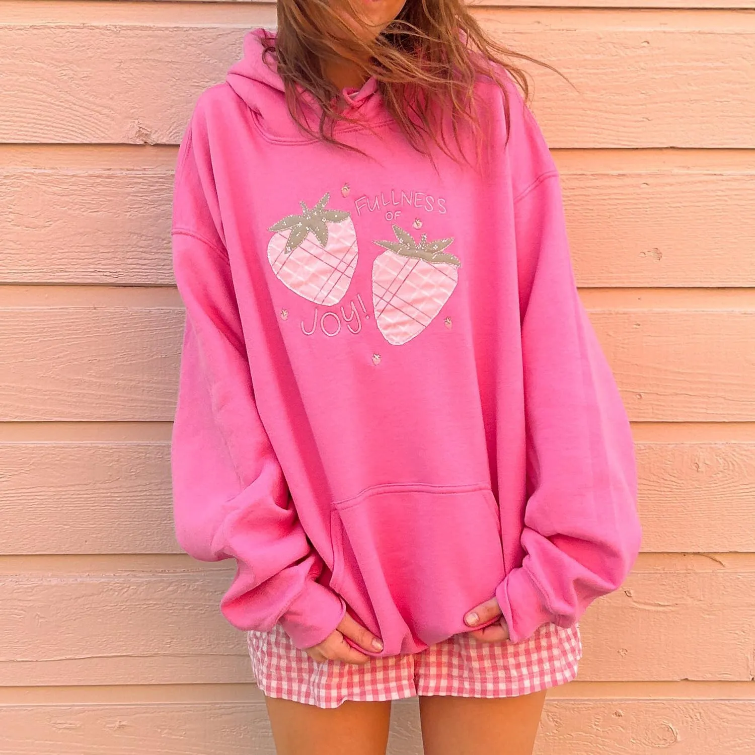 Cute Graphic Hoodies for Women Teen Girls Y2k Ocean/Seashell Oversized Sweatshirt Long Sleeve Pullover Streetwear