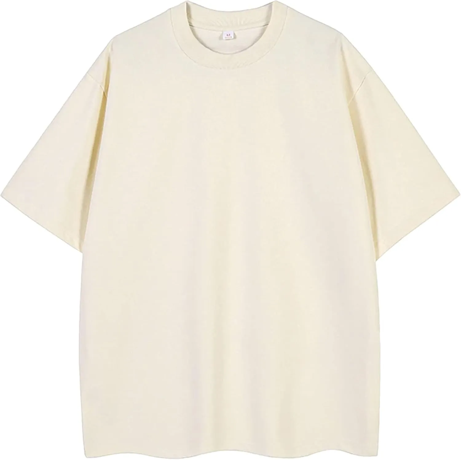 Dcvmvmn MenS Active Quick Dry Crew Neck T Shirts Oversized Unisex Short Sleeves Summer Cotton Short-Sleeve Tees