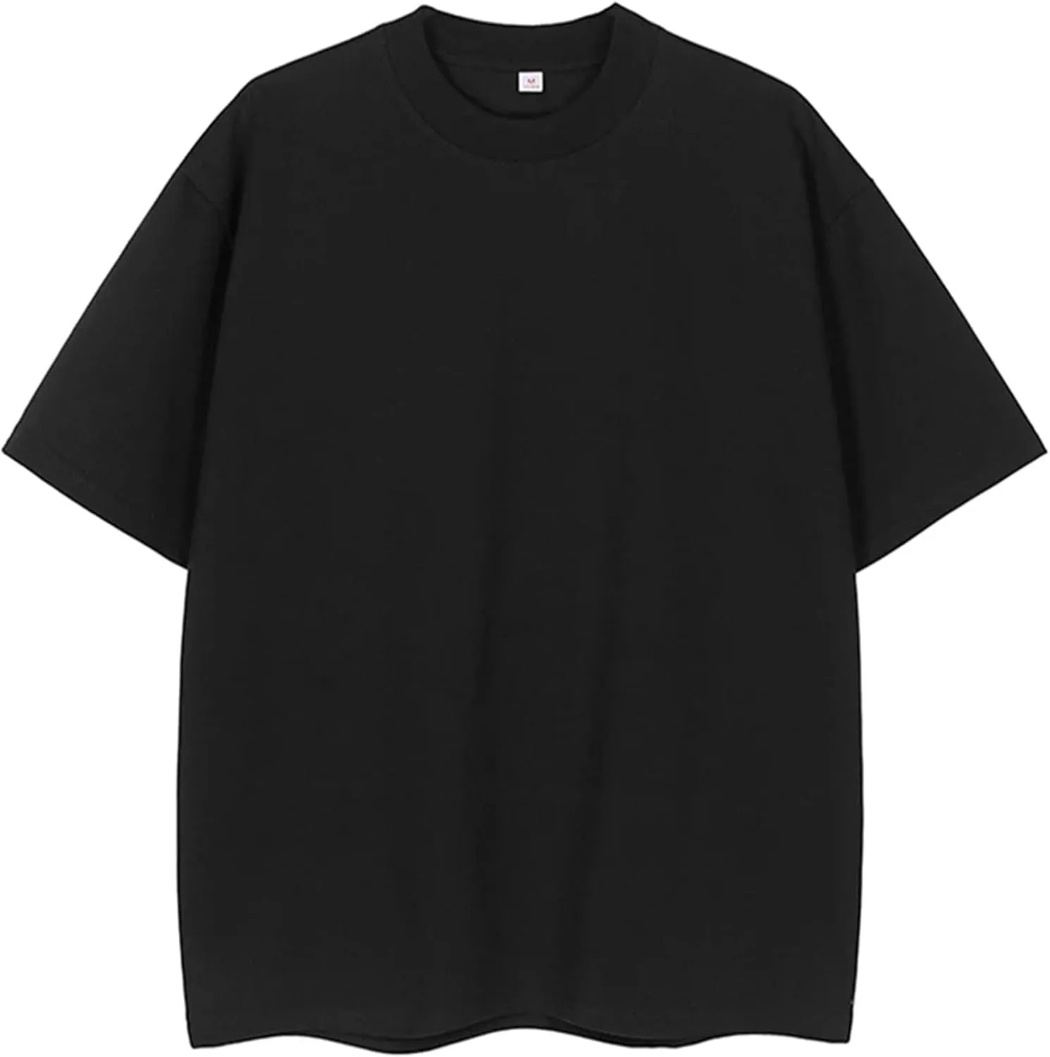 Dcvmvmn MenS Active Quick Dry Crew Neck T Shirts Oversized Unisex Short Sleeves Summer Cotton Short-Sleeve Tees