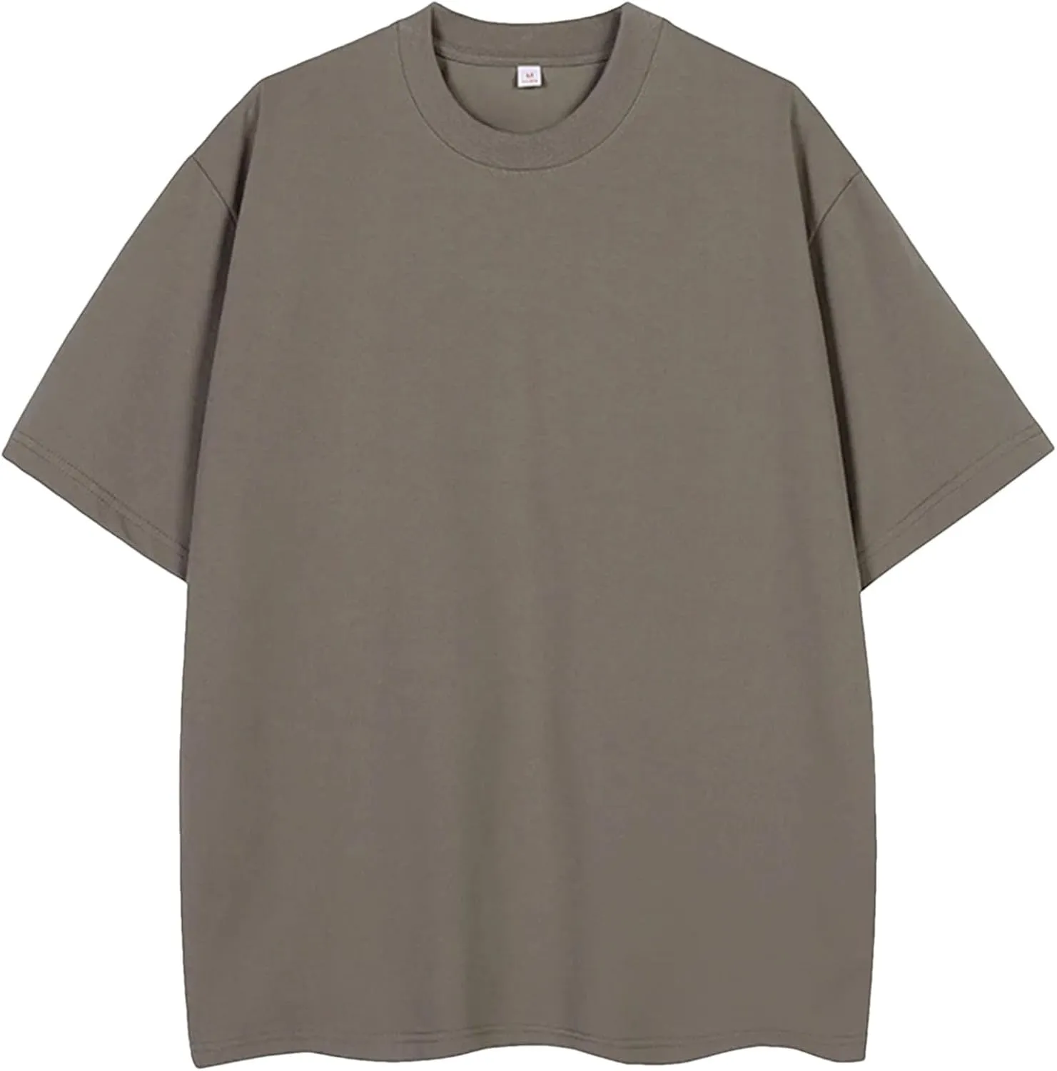 Dcvmvmn MenS Active Quick Dry Crew Neck T Shirts Oversized Unisex Short Sleeves Summer Cotton Short-Sleeve Tees