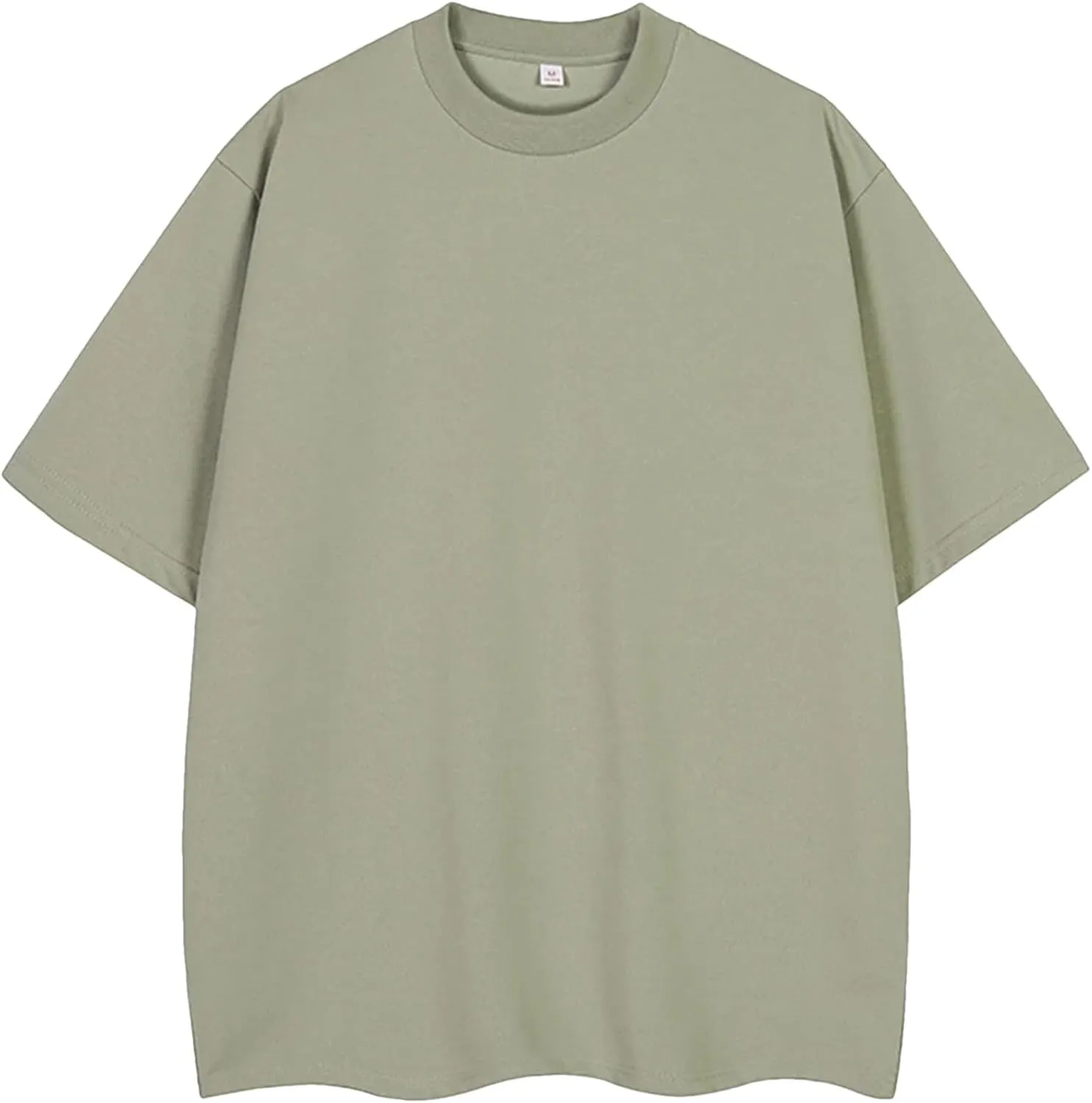 Dcvmvmn MenS Active Quick Dry Crew Neck T Shirts Oversized Unisex Short Sleeves Summer Cotton Short-Sleeve Tees