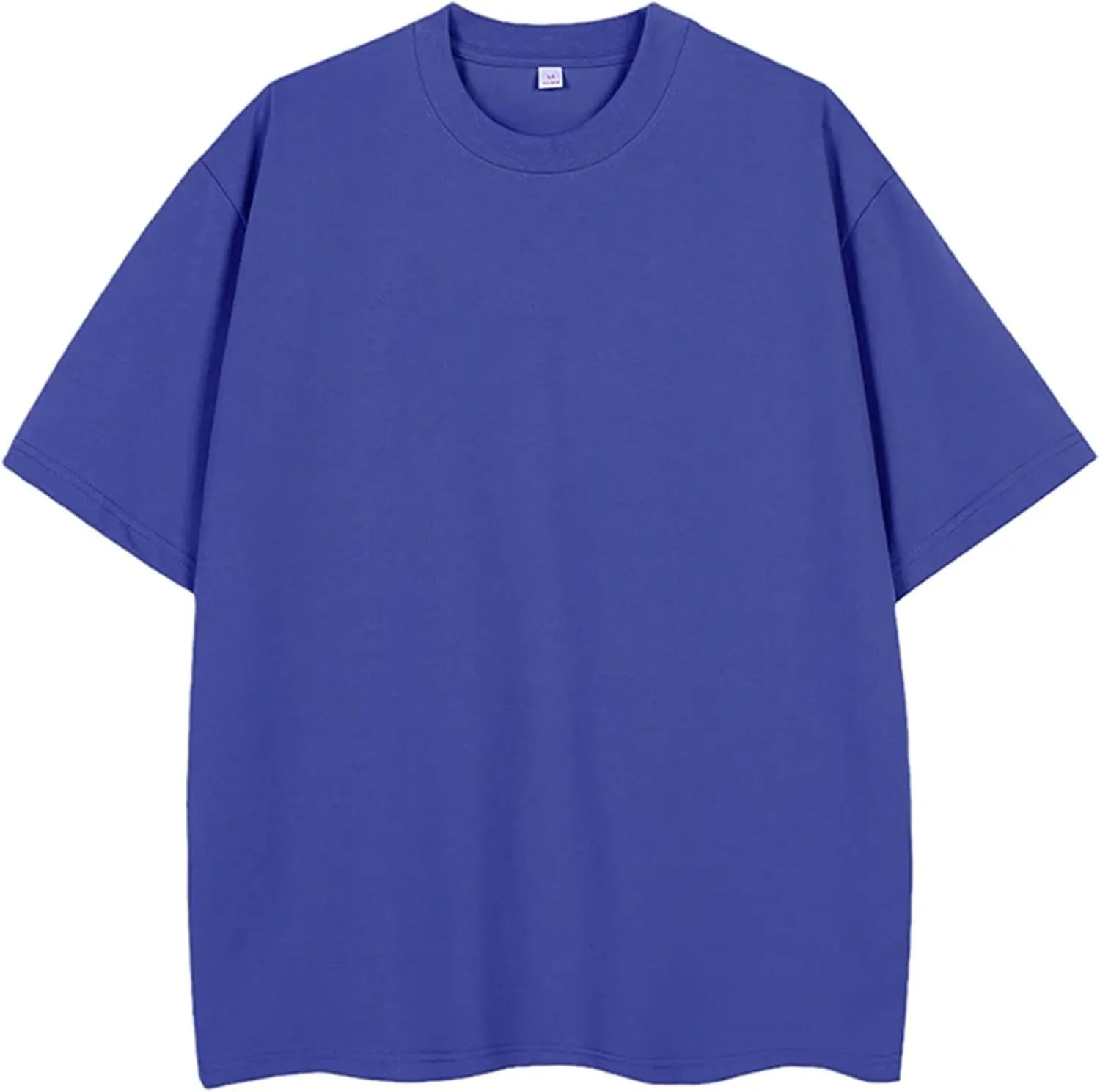 Dcvmvmn MenS Active Quick Dry Crew Neck T Shirts Oversized Unisex Short Sleeves Summer Cotton Short-Sleeve Tees