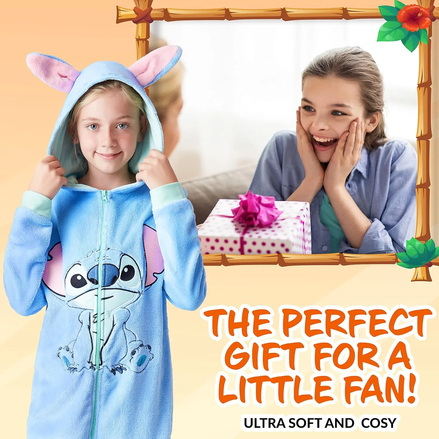 Disney Pyjama for Kids, Boys Girls Fleece Pyjamas Eeyore Stitch Gifts