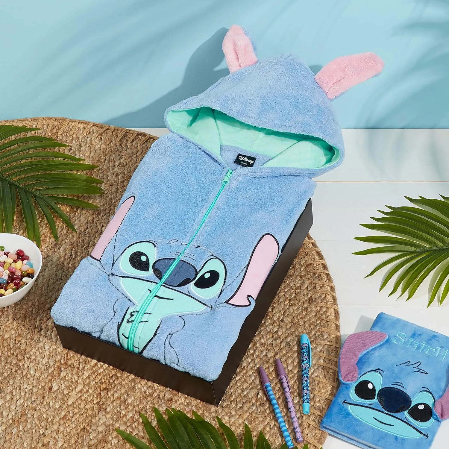 Disney Pyjama for Kids, Boys Girls Fleece Pyjamas Eeyore Stitch Gifts