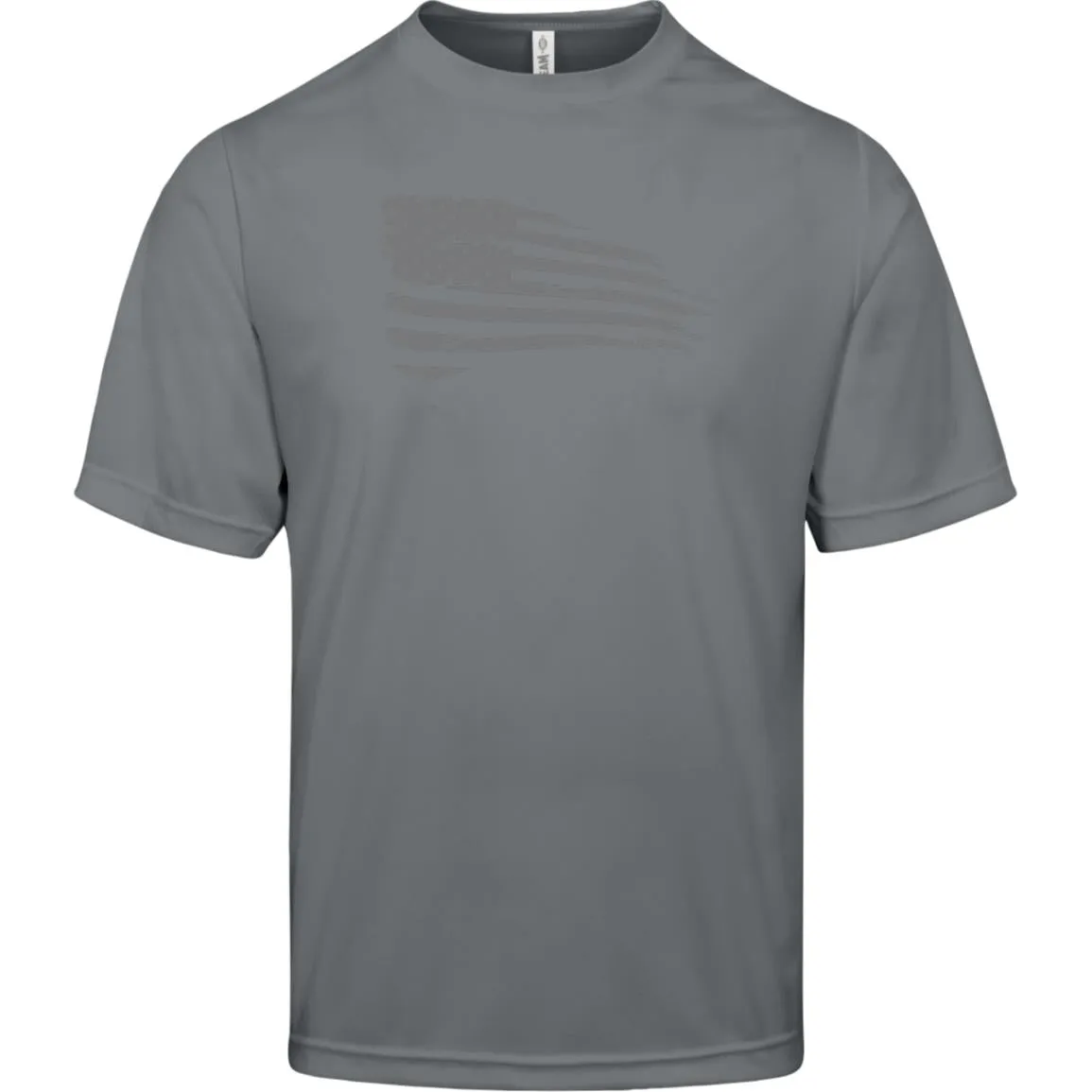 Distressed Flag Mens Zone Tee