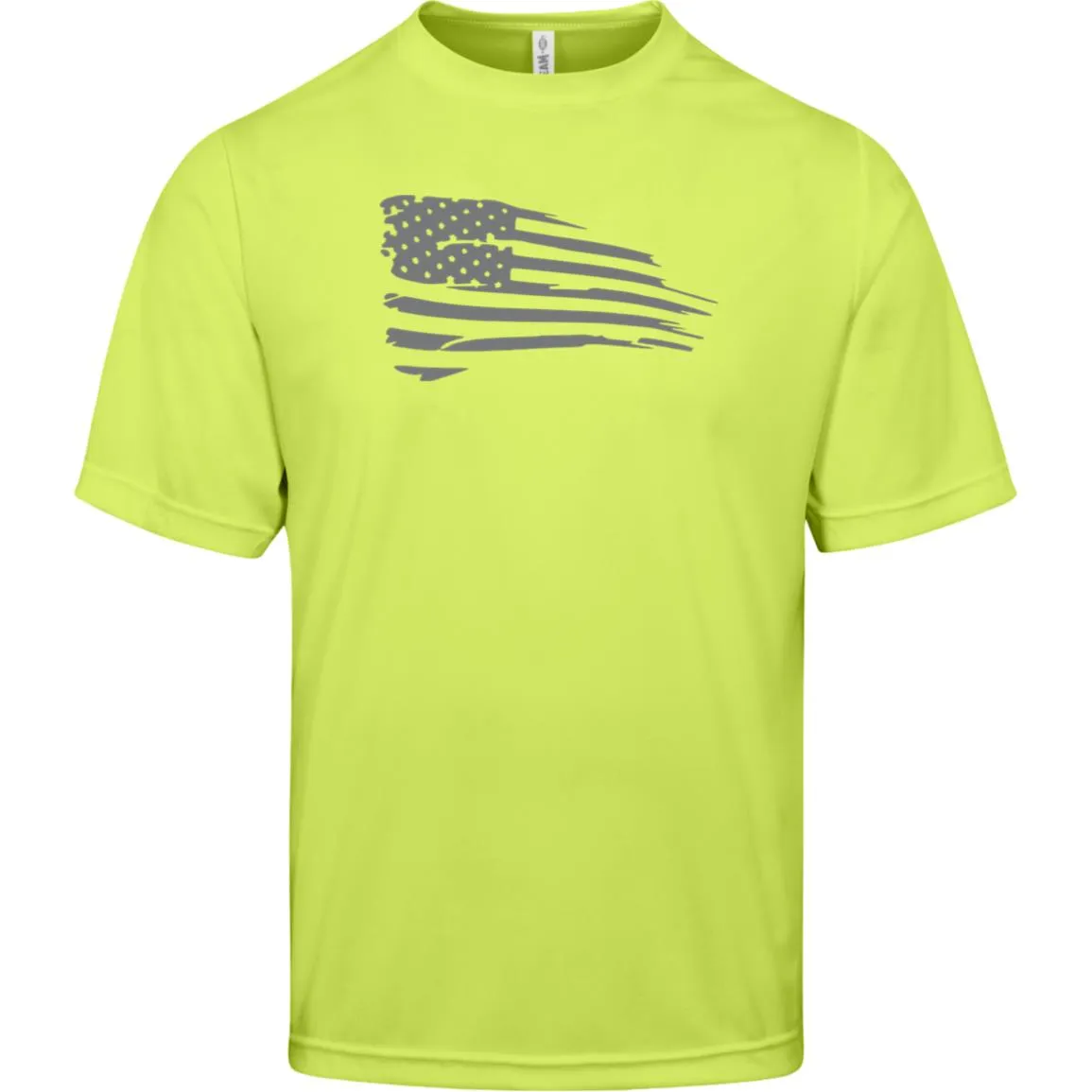 Distressed Flag Mens Zone Tee