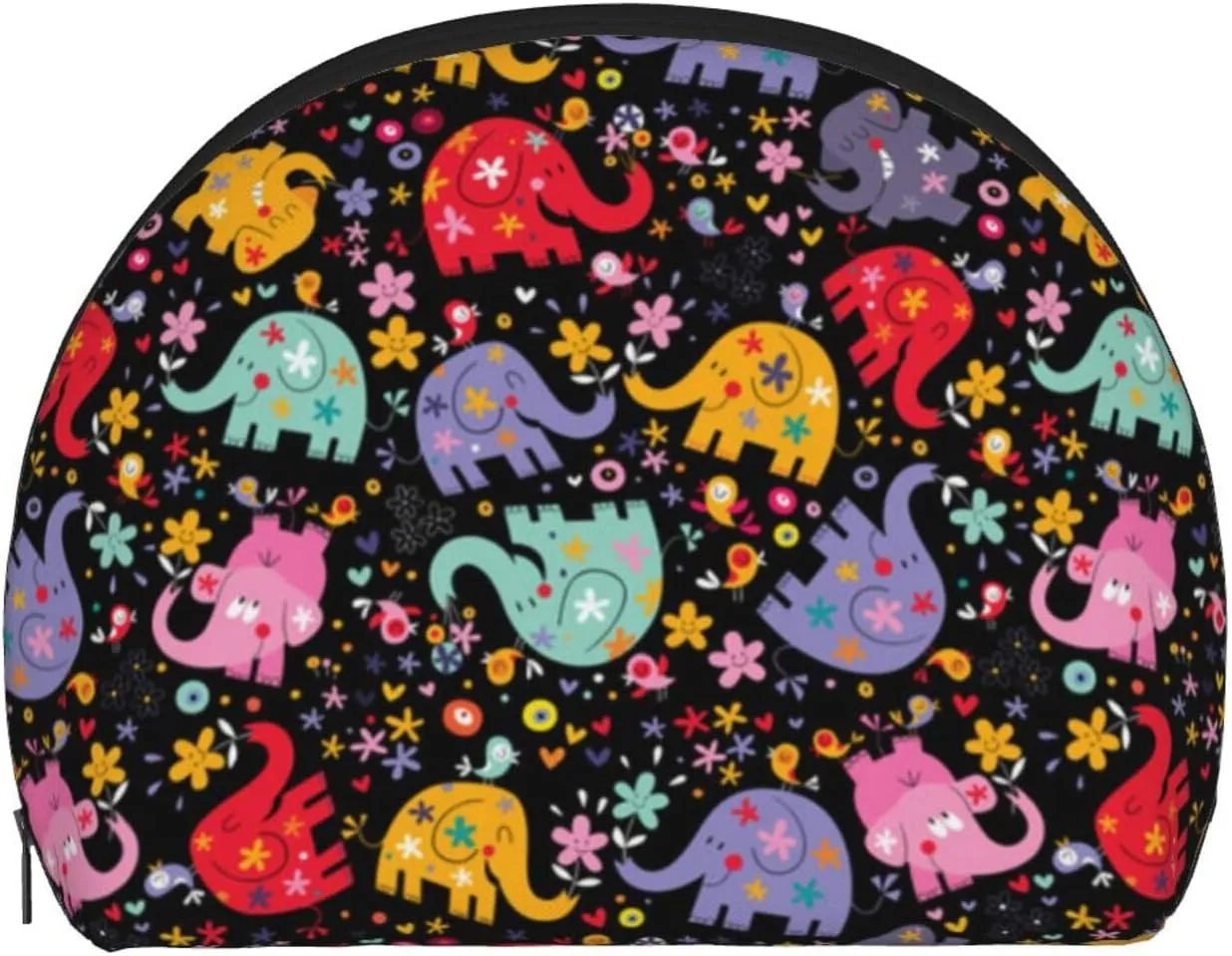 Elephant Coin Purse Mini Wallet Change Pouch Key Holder Zipper Small Cosmetic Makeup Storage Bags