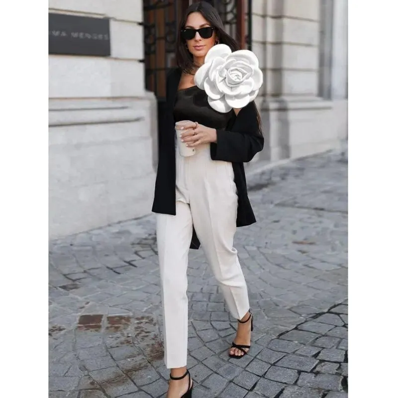 Everly 3D Flower Applique Bodysuit