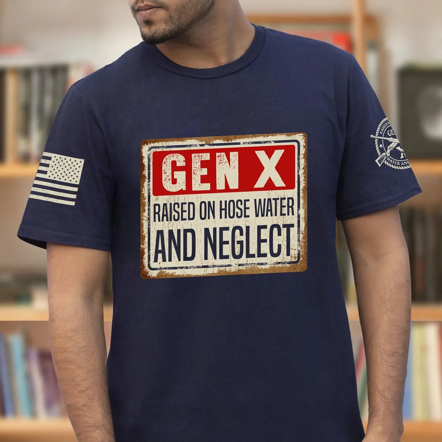 Gen X Raised On Hose Water and Neglect Shirt, Gen X T Shirt Women, Gen X Shirts for Men, Generation X Shirt 8