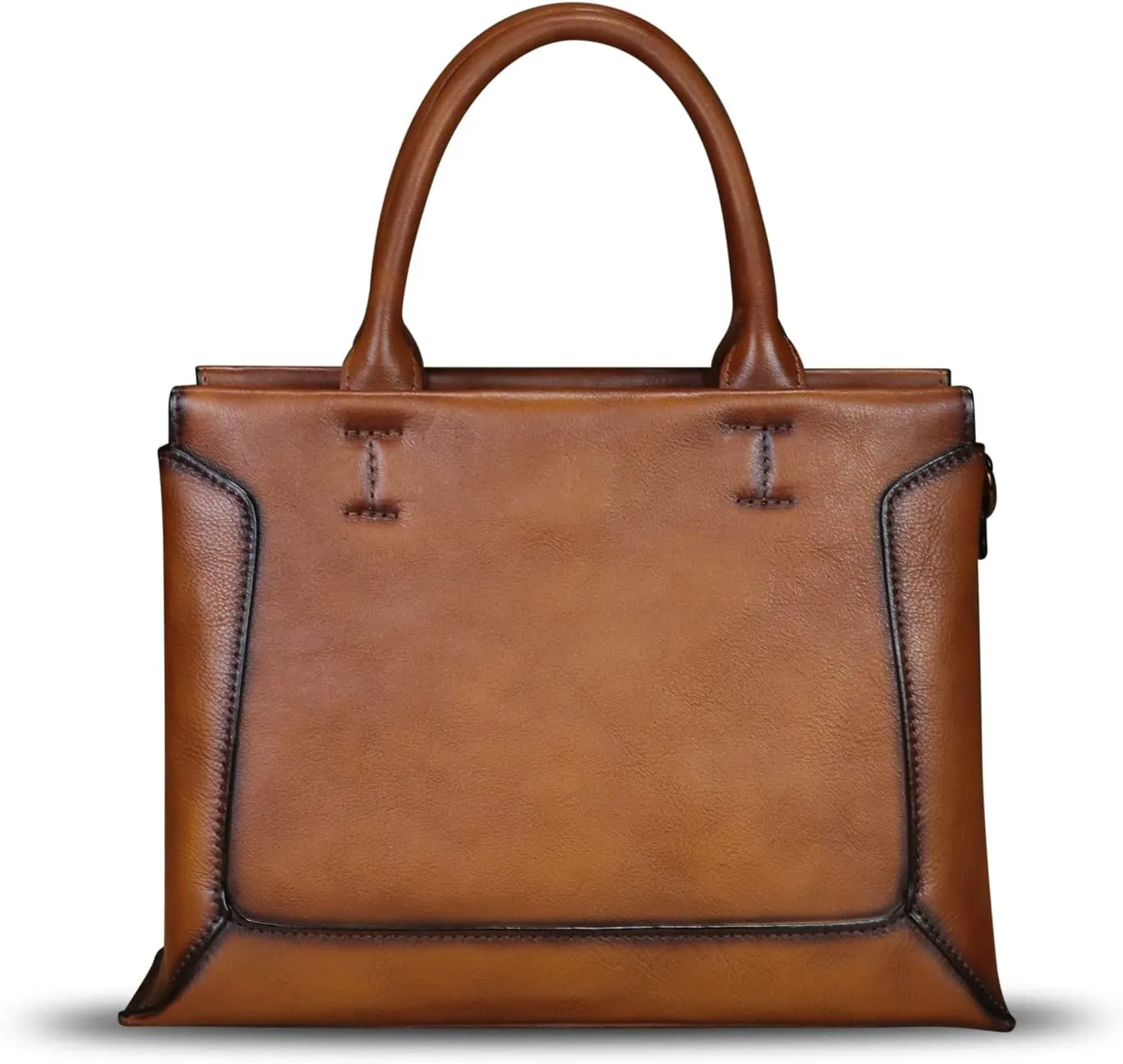 Genuine Leather Satchel for Women Leather Handbag Top Handle Bags Handmade Purse Crossbody Handbags Tote Bag