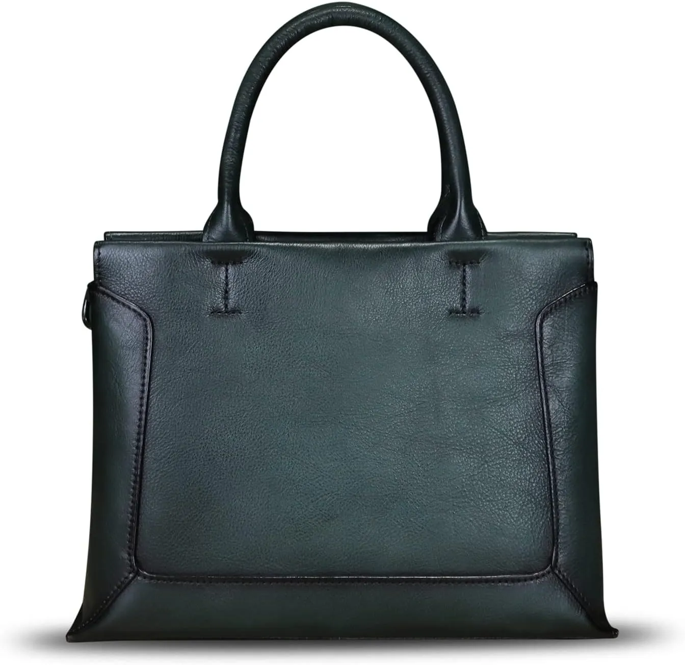 Genuine Leather Satchel for Women Leather Handbag Top Handle Bags Handmade Purse Crossbody Handbags Tote Bag