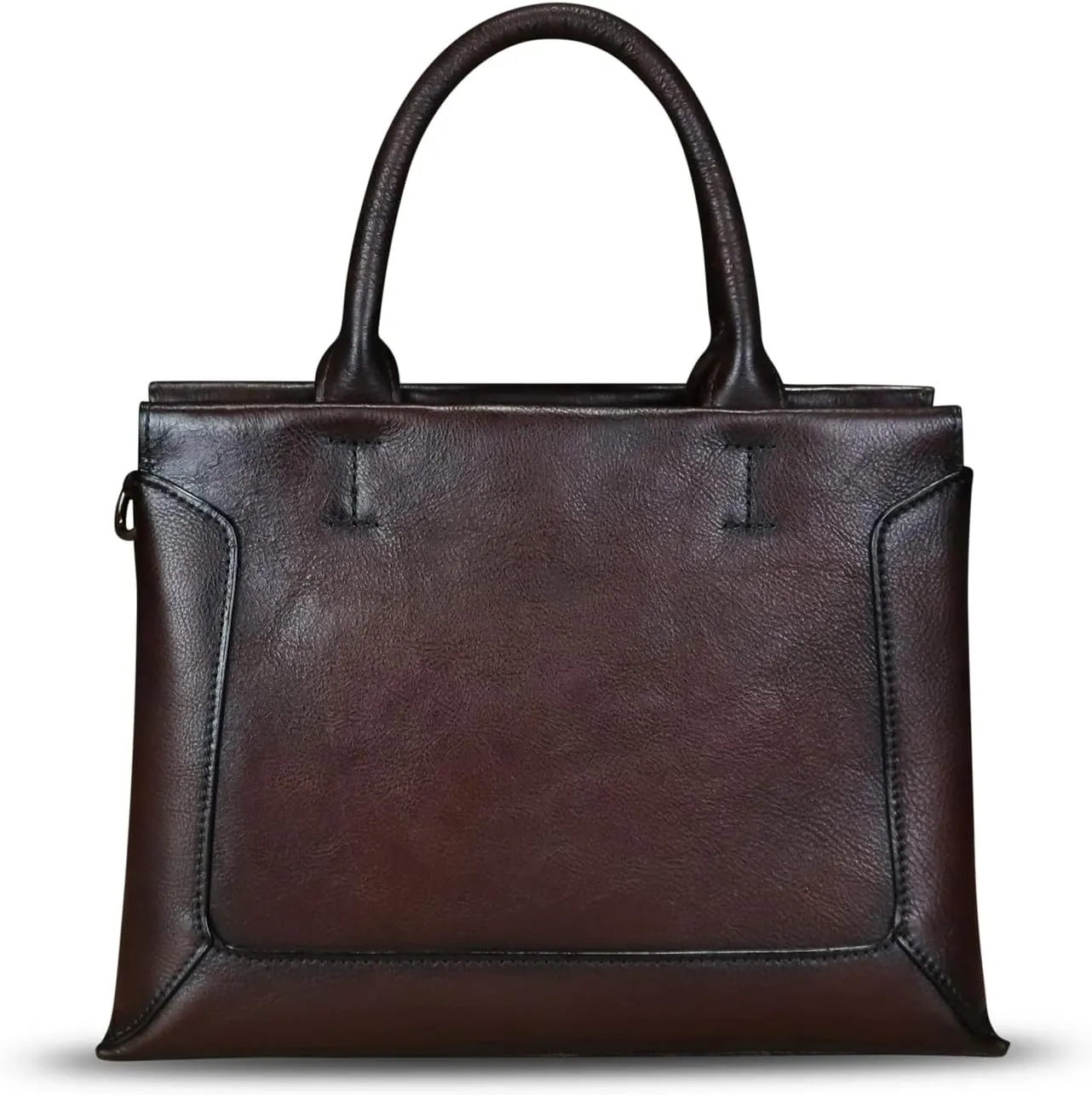 Genuine Leather Satchel for Women Leather Handbag Top Handle Bags Handmade Purse Crossbody Handbags Tote Bag