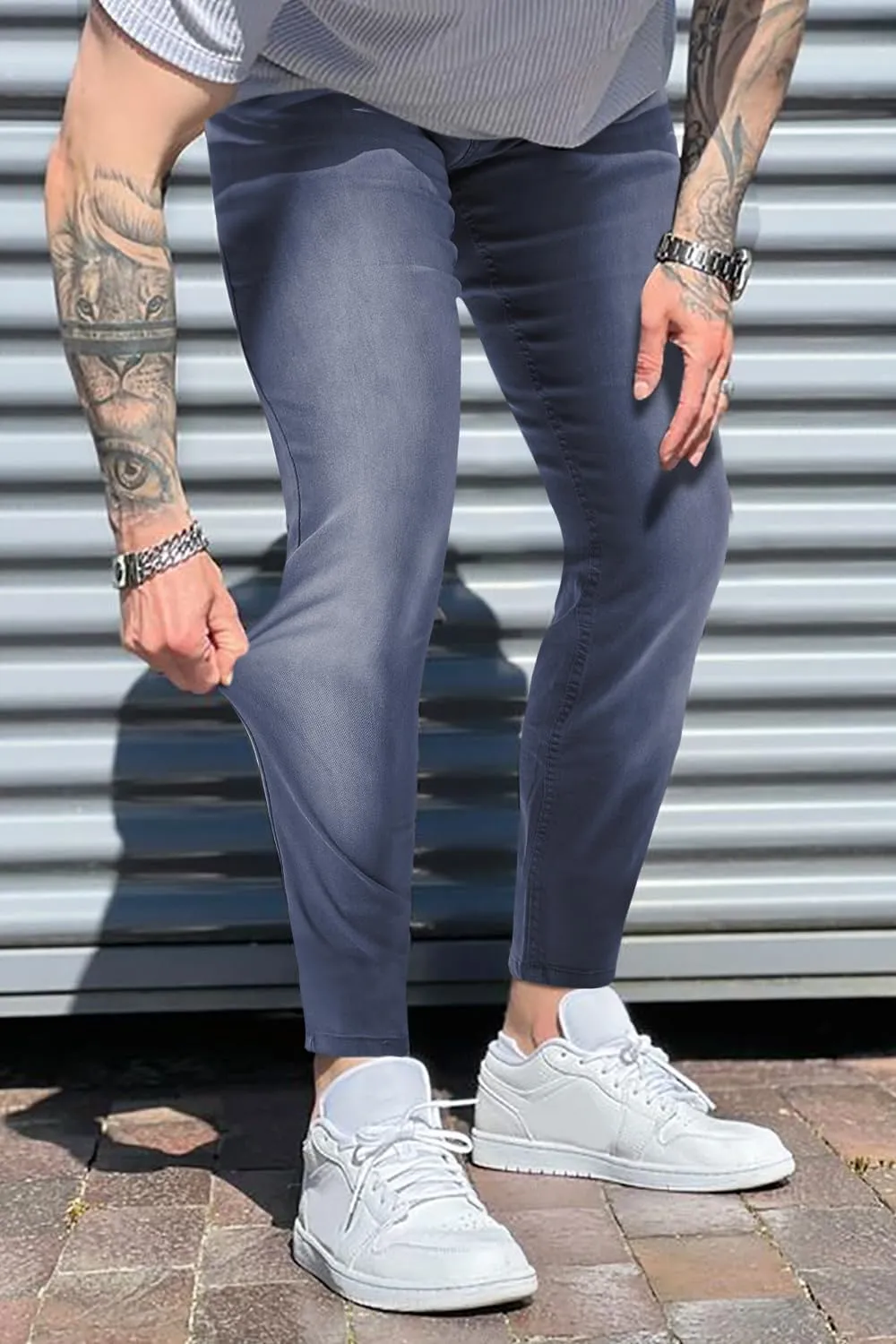 GINGTTO Mens Skinny Jeans Stretch Denim Jeans for Men