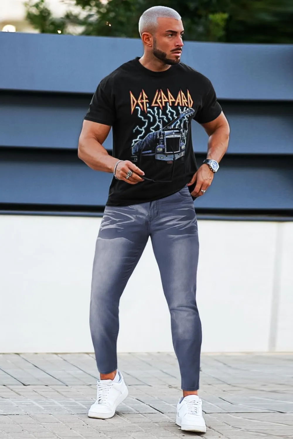 GINGTTO Mens Skinny Jeans Stretch Denim Jeans for Men