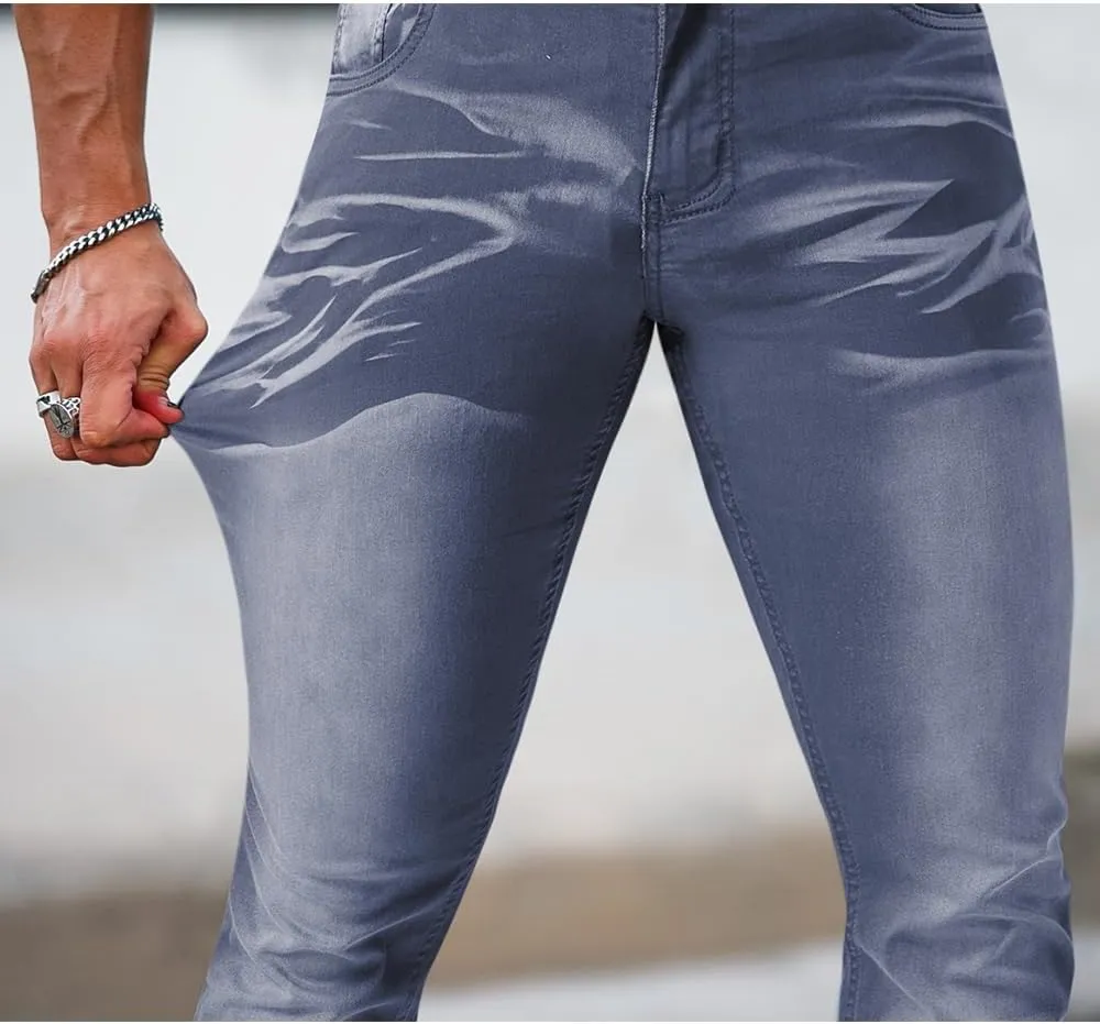 GINGTTO Mens Skinny Jeans Stretch Denim Jeans for Men