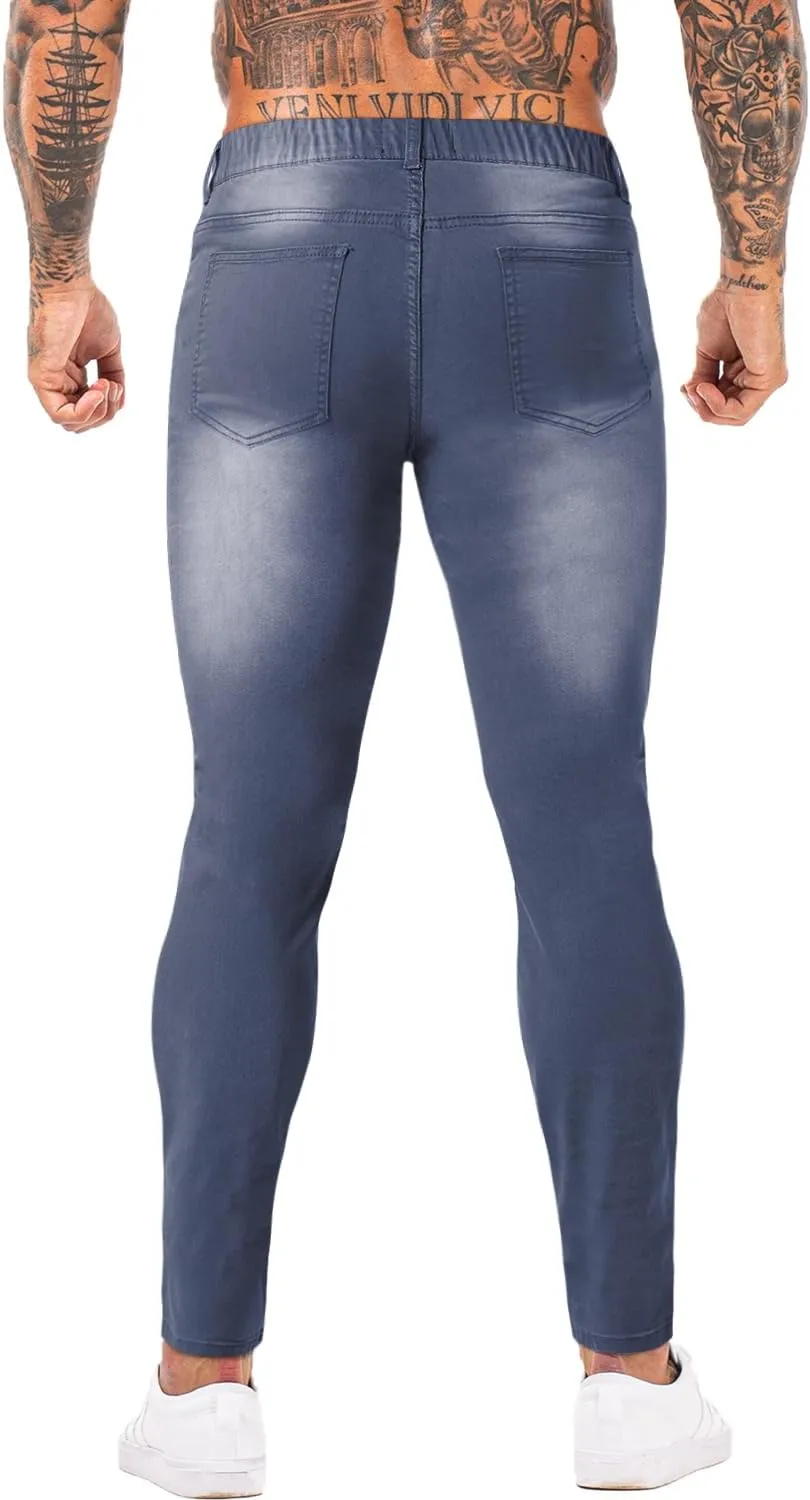 GINGTTO Mens Skinny Jeans Stretch Denim Jeans for Men