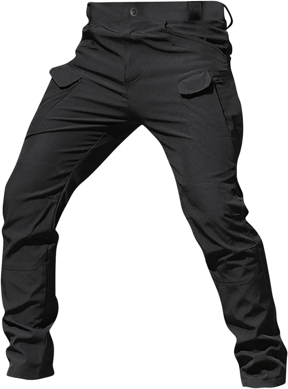 GOFULY Mens Cargo Pants Big and Tall Ripstop Stretch Y2K Pants Men Baggy Zipper Pockets Casual Casual Pants 2024 Trousers