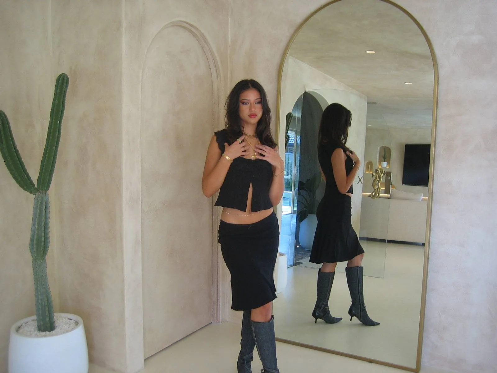Guizio - Paloma Set in Black