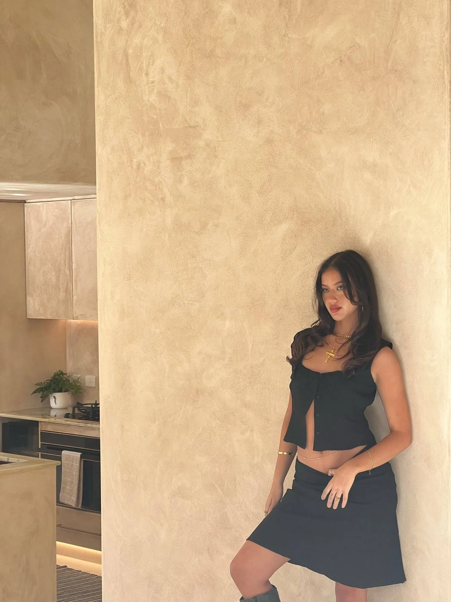 Guizio - Paloma Set in Black