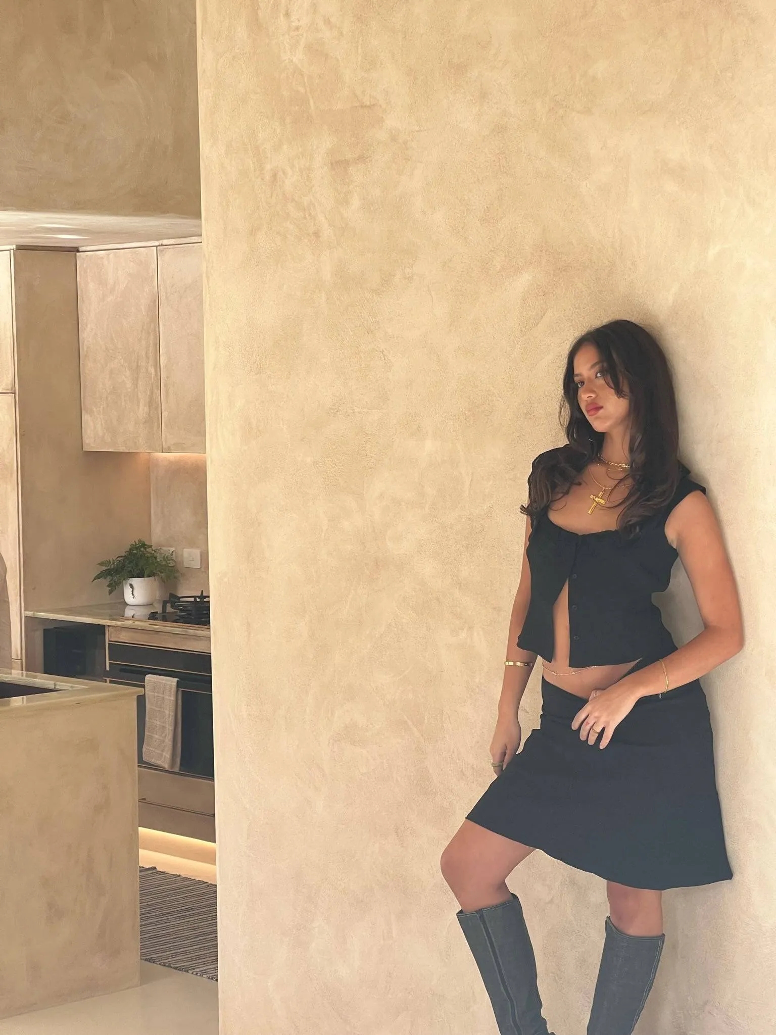 Guizio - Paloma Set in Black