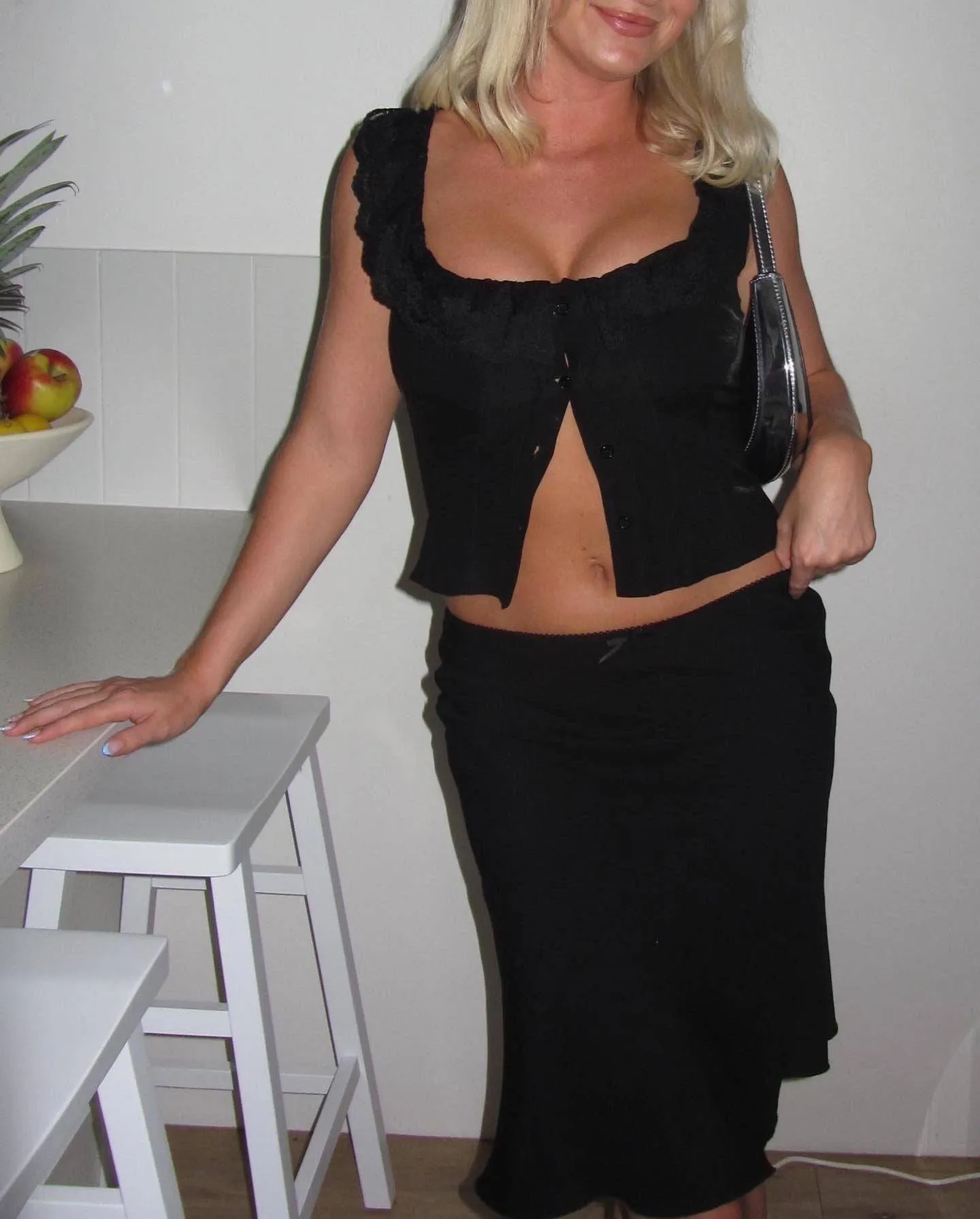 Guizio - Paloma Set in Black