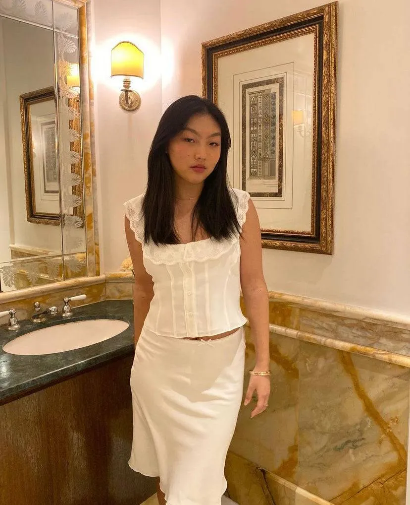 Guizio - Paloma Set in White