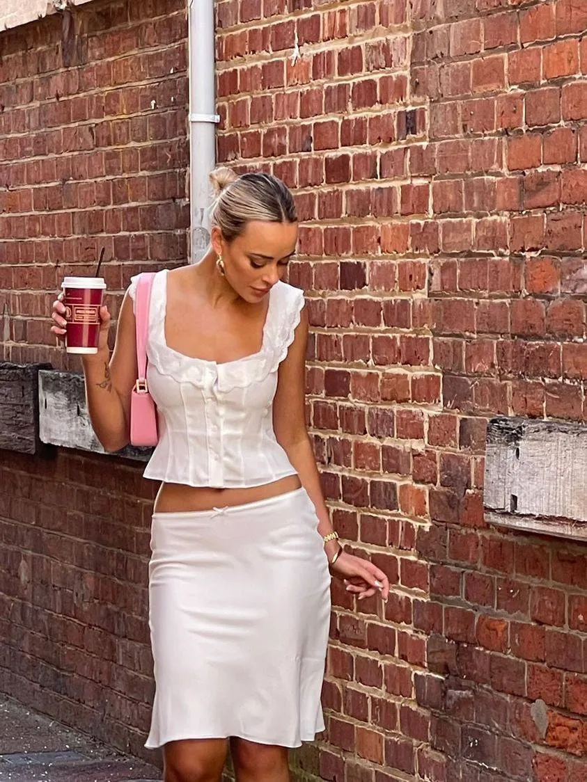 Guizio - Paloma Set in White