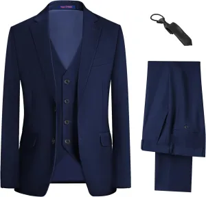 Happy Dolphin Boys Suit Set Modern Fit Kids Suits Adjustable Waist Boys Wedding Outfit for Boy Communion Suits for Boys