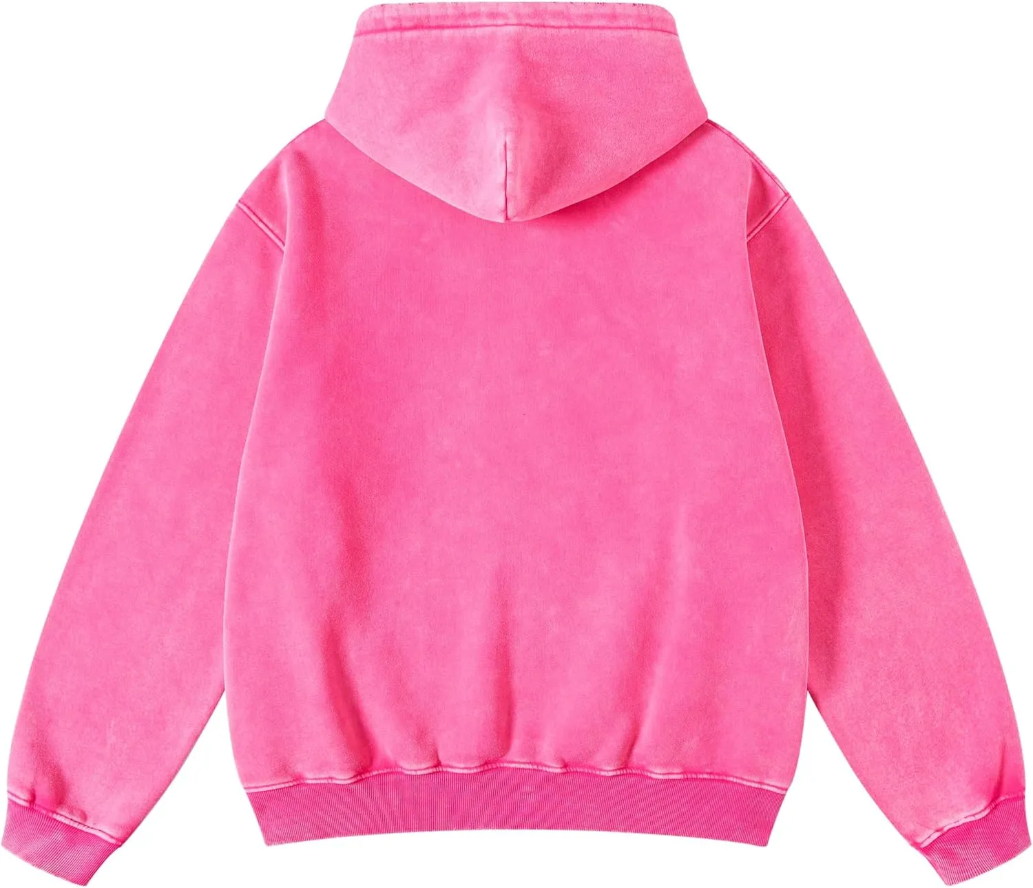 hathne Men's Oversized Hoodies Sweatshirt Cotton Wash Hooded Baggy Pullover Hoodies Vintage Winter Spring