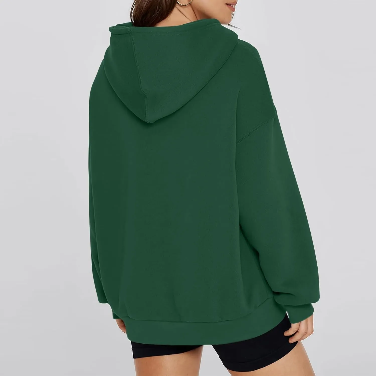 Hoodies for Women Fleece Long Sleeve Hoodies Pullover Loose Fit Oversized Sweatshirts with Pocket Fall Fashion Outfits