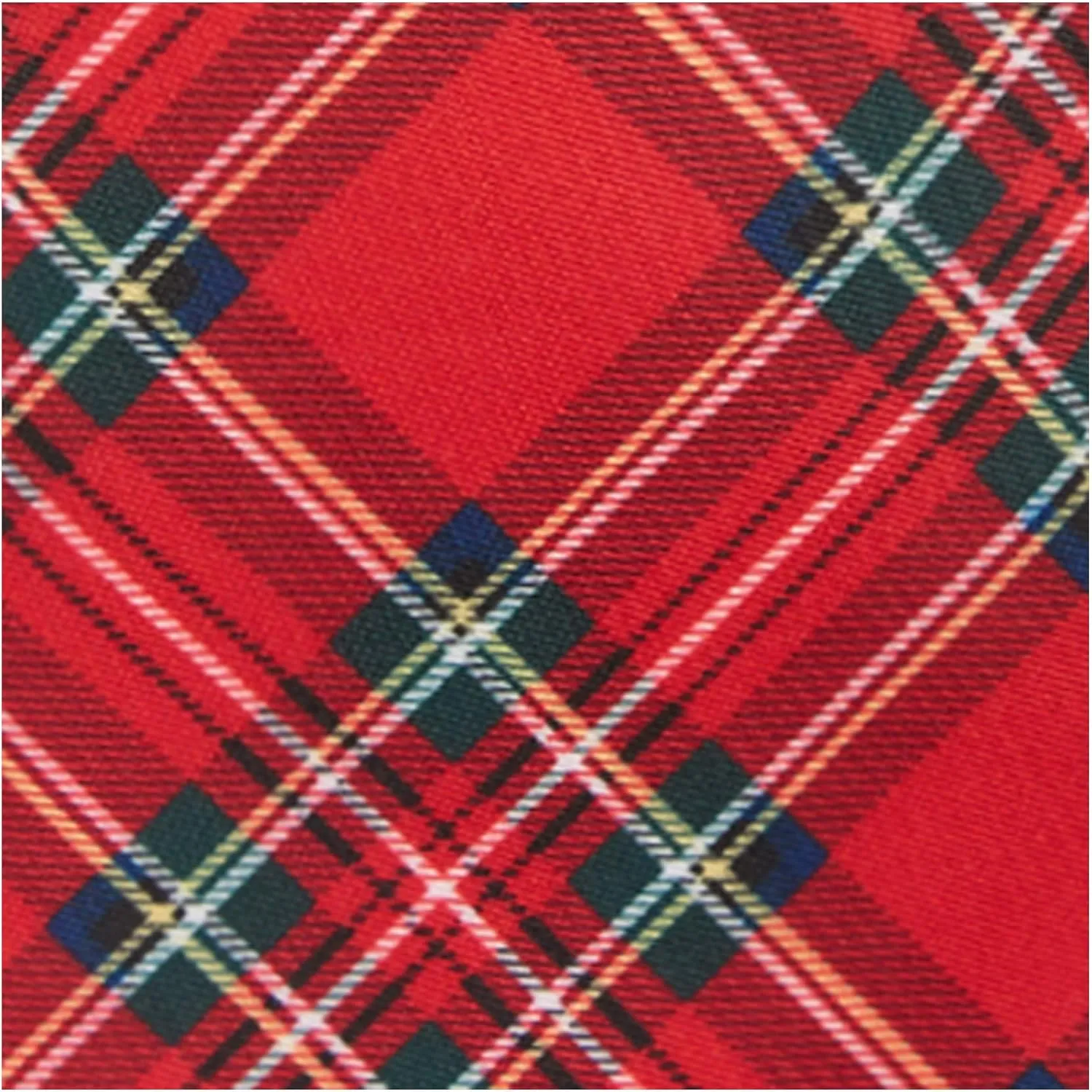 Jacob Alexander Red Christmas Plaid Men's Vest