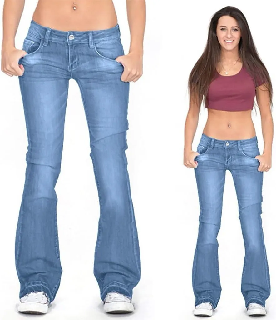 LCMTWX Skinny Jeans for Women Denim Bib Women's Fashion Bib Rompers Pants Women's Jeans Stretchy Raw Hem High Rise Jeans