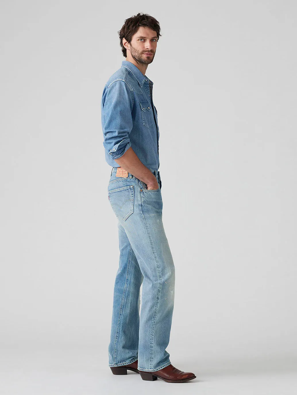 LEVI'S® VINTAGE CLOTHING 1955 501® ジーンズ  ミディアムインディゴ 