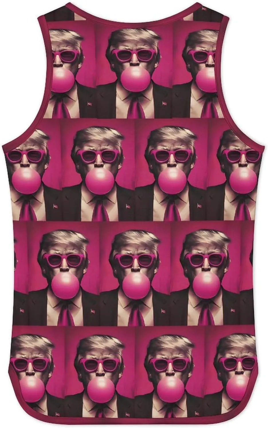 Mens Beach Tank Tops Trump Sleeveless Lightweight Shirts Summer Running Athletic Swim Shirts
