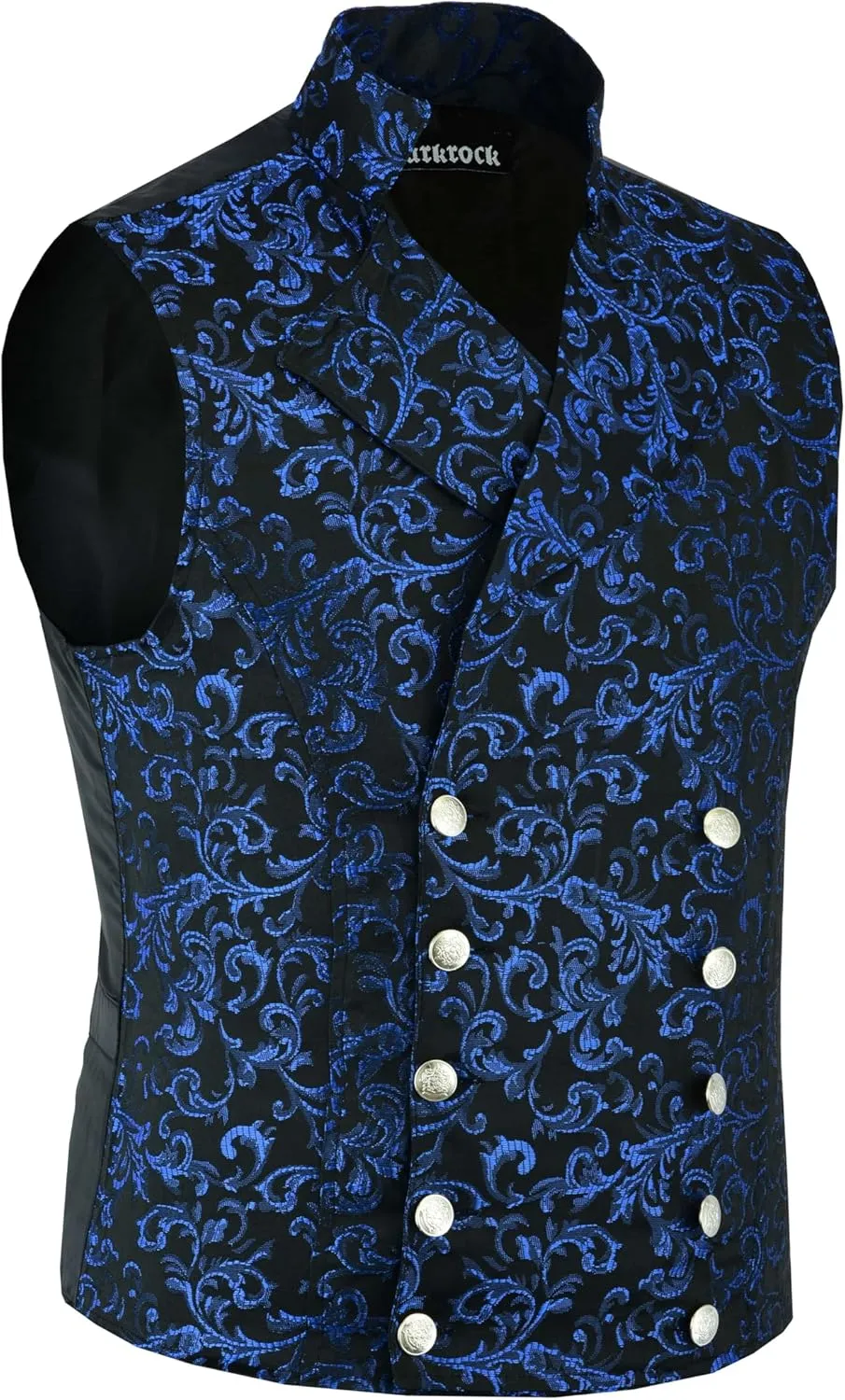 Men's Brocade Double-Breasted Vest Waistcoat Gothic Aristocrat Steampunk Victorian/USA | Vest For Men | Mens Vest