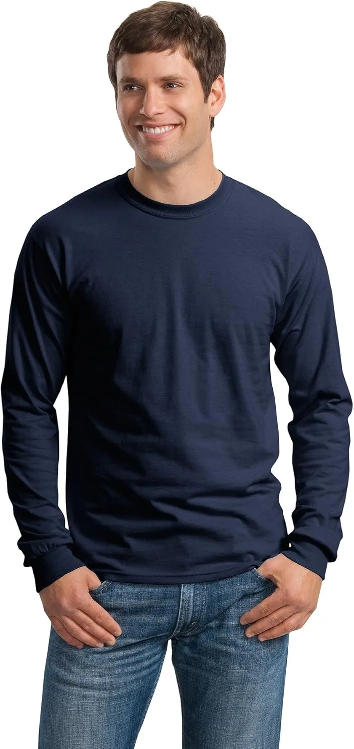 Men's Long Sleeve T-Shirt Multipack SETOF-1-3X-Large Make Your Own Color Set Multicolor