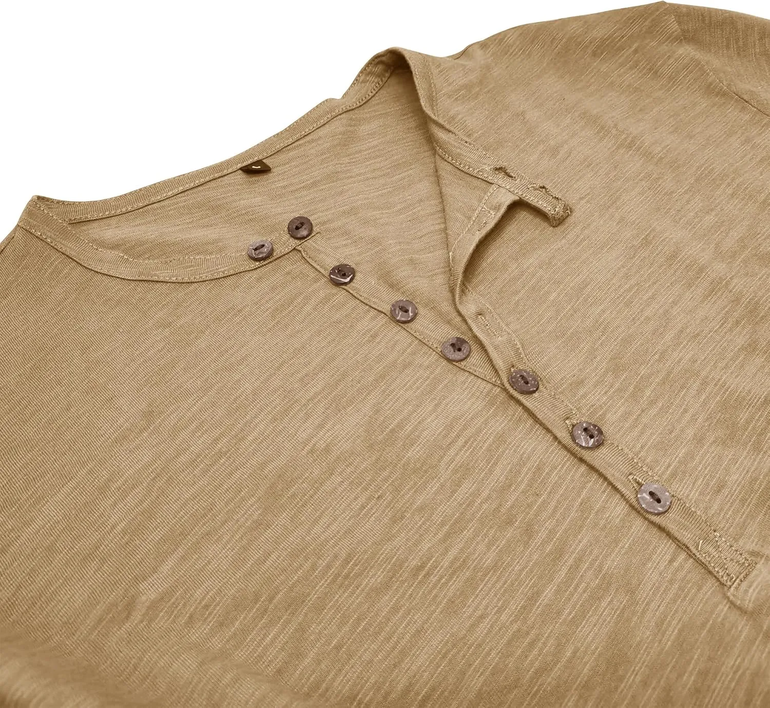 Mens Shirts Long Sleeve Tee Shirts Casual Button Down T-Shirts for Men S M L XL XXL