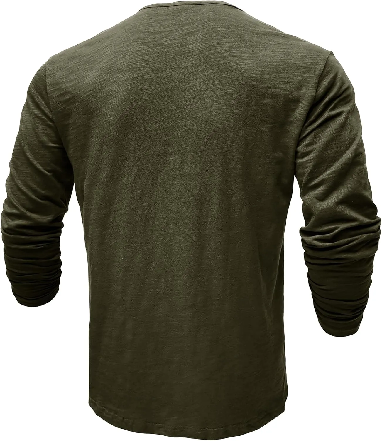Mens Shirts Long Sleeve Tee Shirts Casual Button Down T-Shirts for Men S M L XL XXL
