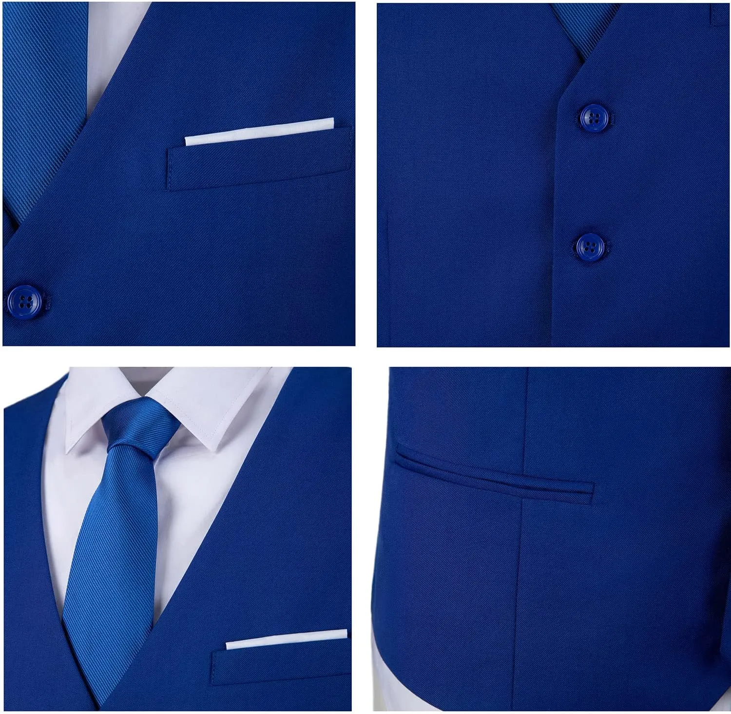 Men's Suits Vest V-Neck Sleeveless Slim Fit Jacket Groomman Casual Suit Vests for Wedding Formal Party Tuxedo for Men