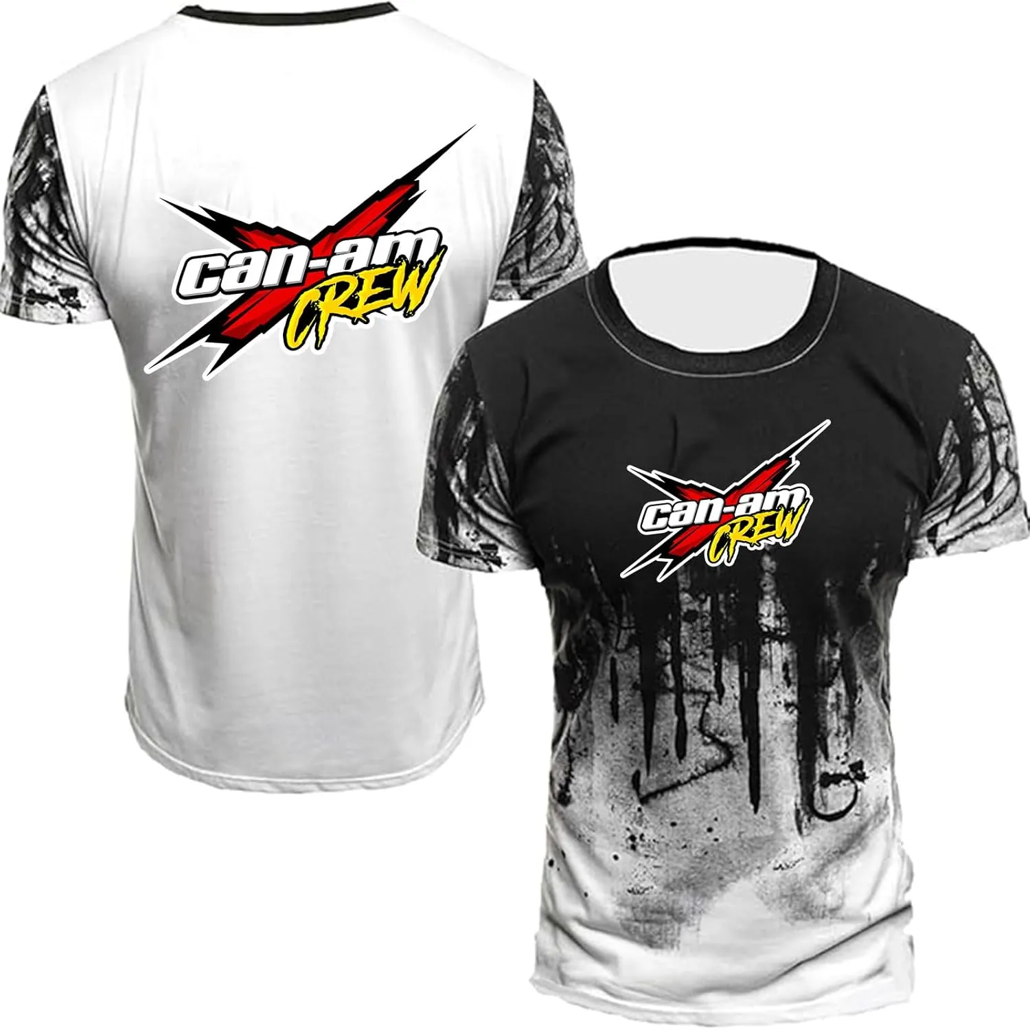 Mens T-Shirts Short Sleeved for C.a N- A.m Round Neck Tee Clothes Golf Tennis Undershirts Sports Tshirts Tops