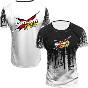 Mens T-Shirts Short Sleeved for C.a N- A.m Round Neck Tee Clothes Golf Tennis Undershirts Sports Tshirts Tops