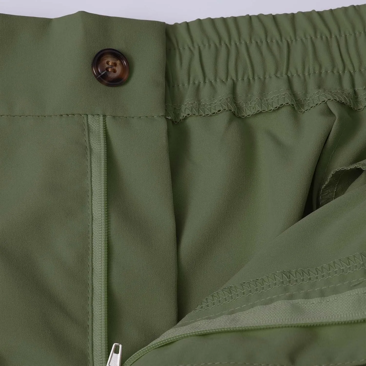 Mens Tapered Pants Casual Linen Pants Elastic Waist Slim Fit Beach Yoga Business Lightweight Cotton Trousers with Pockets